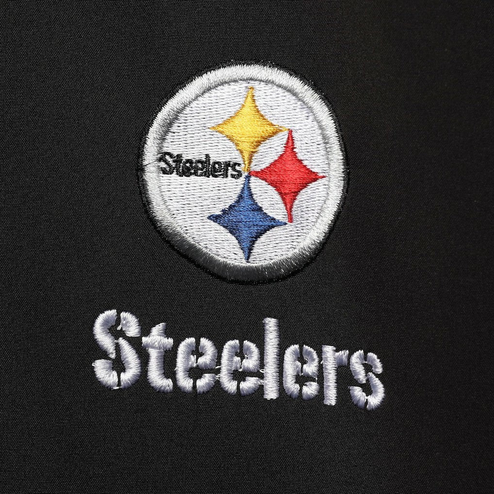 Pittsburgh Steelers Dunbrooke Alpha Full-Zip Jacket Black/Gray
