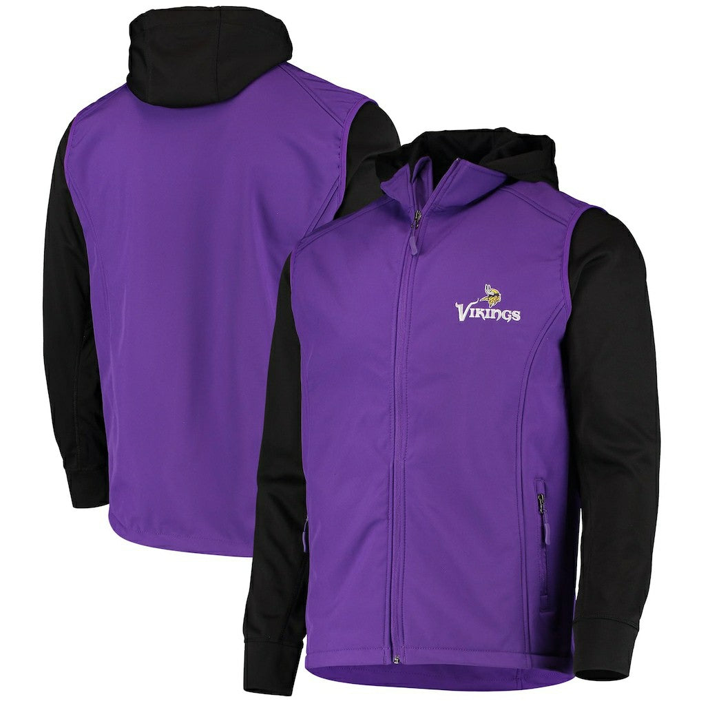 Minnesota Vikings Dunbrooke Alpha Full-Zip Jacket Purple/Black