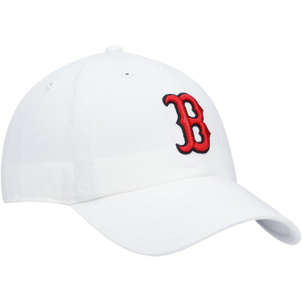 Boston Red Sox '47 Clean Up Adjustable Hat - White - 47 brand Lifestyle