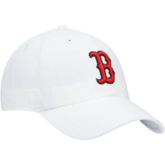 Boston Red Sox '47 Clean Up Adjustable Hat - White - 47 brand Lifestyle