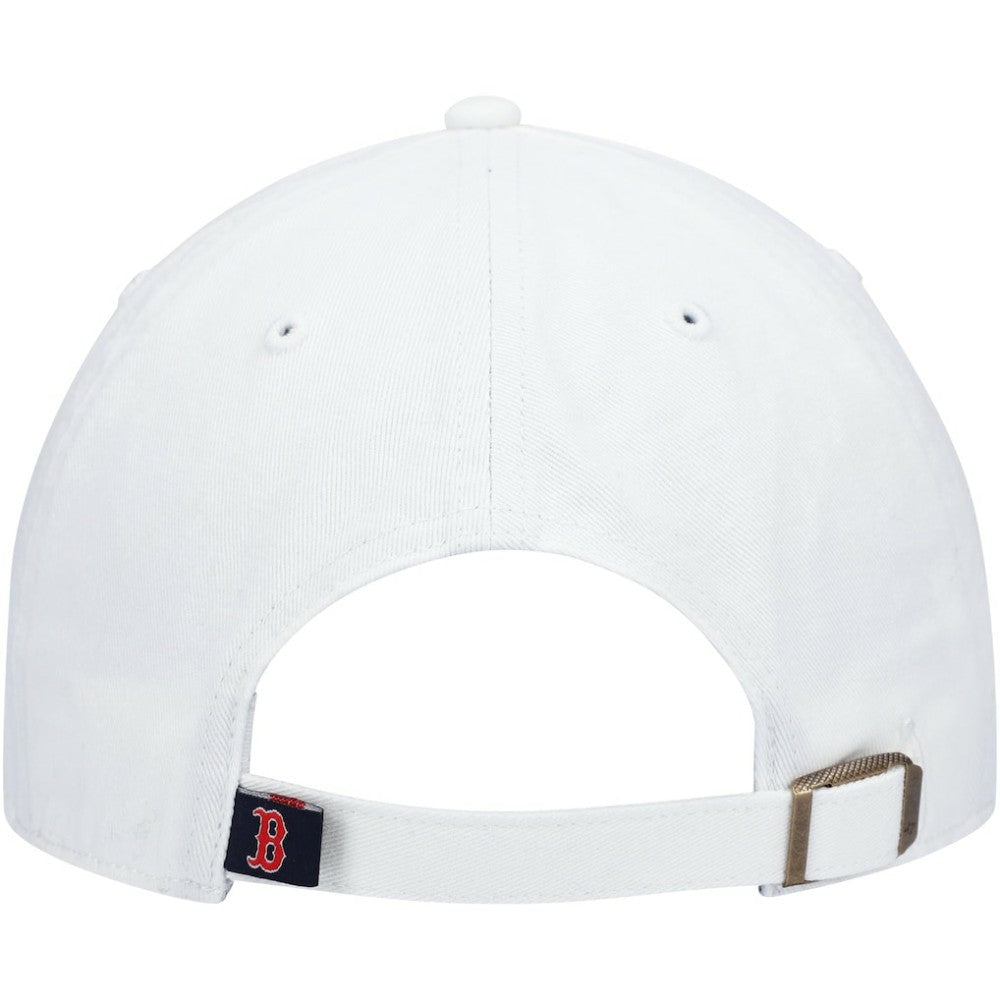 Boston Red Sox '47 Clean Up Adjustable Hat - White - 47 brand Lifestyle