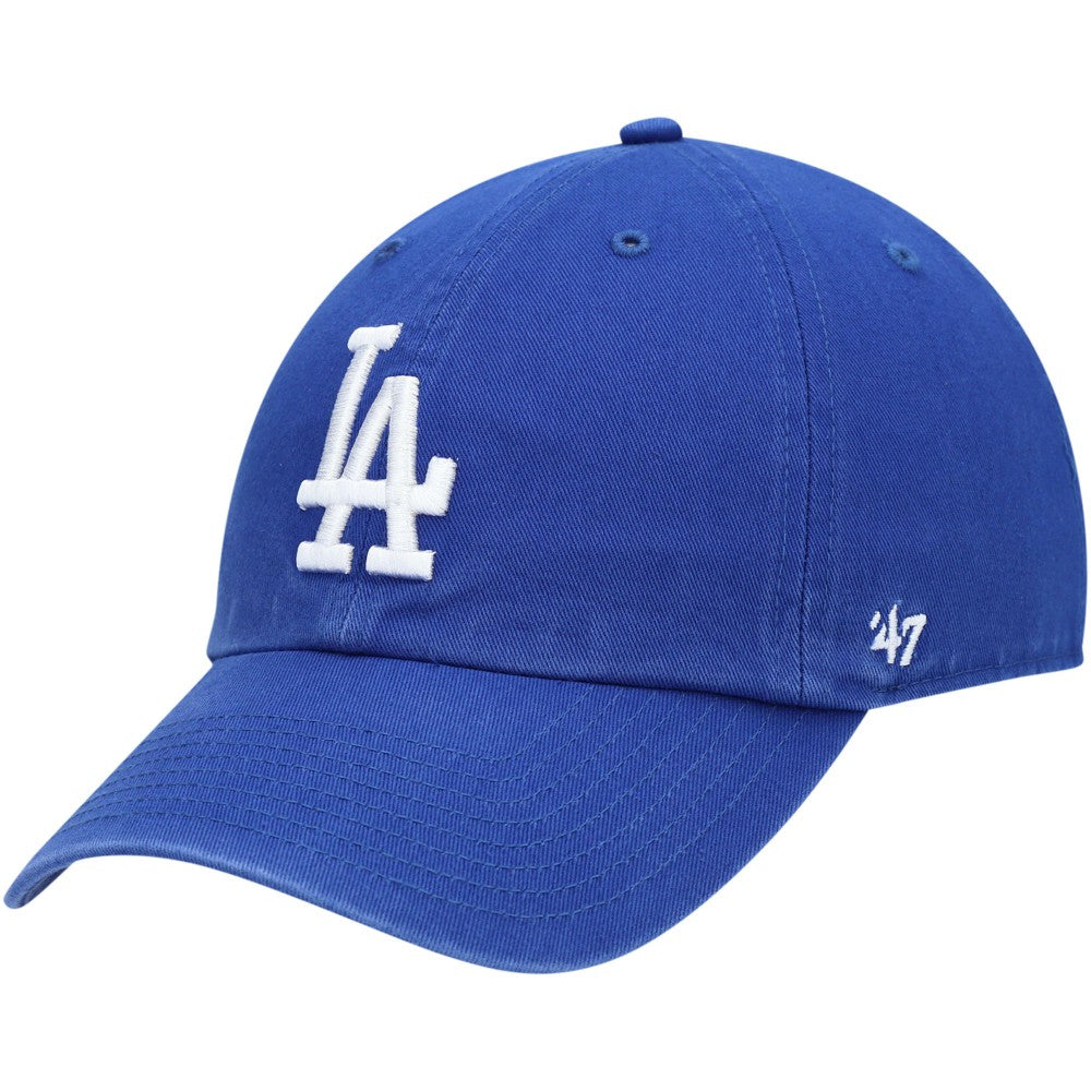 Los Angeles Dodgers '47 Clean Up Adjustable Hat - Royal - 47 brand on Sale