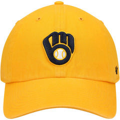 Milwaukee Brewers '47 Clean Up Adjustable Hat - Gold - 47 brand Sale