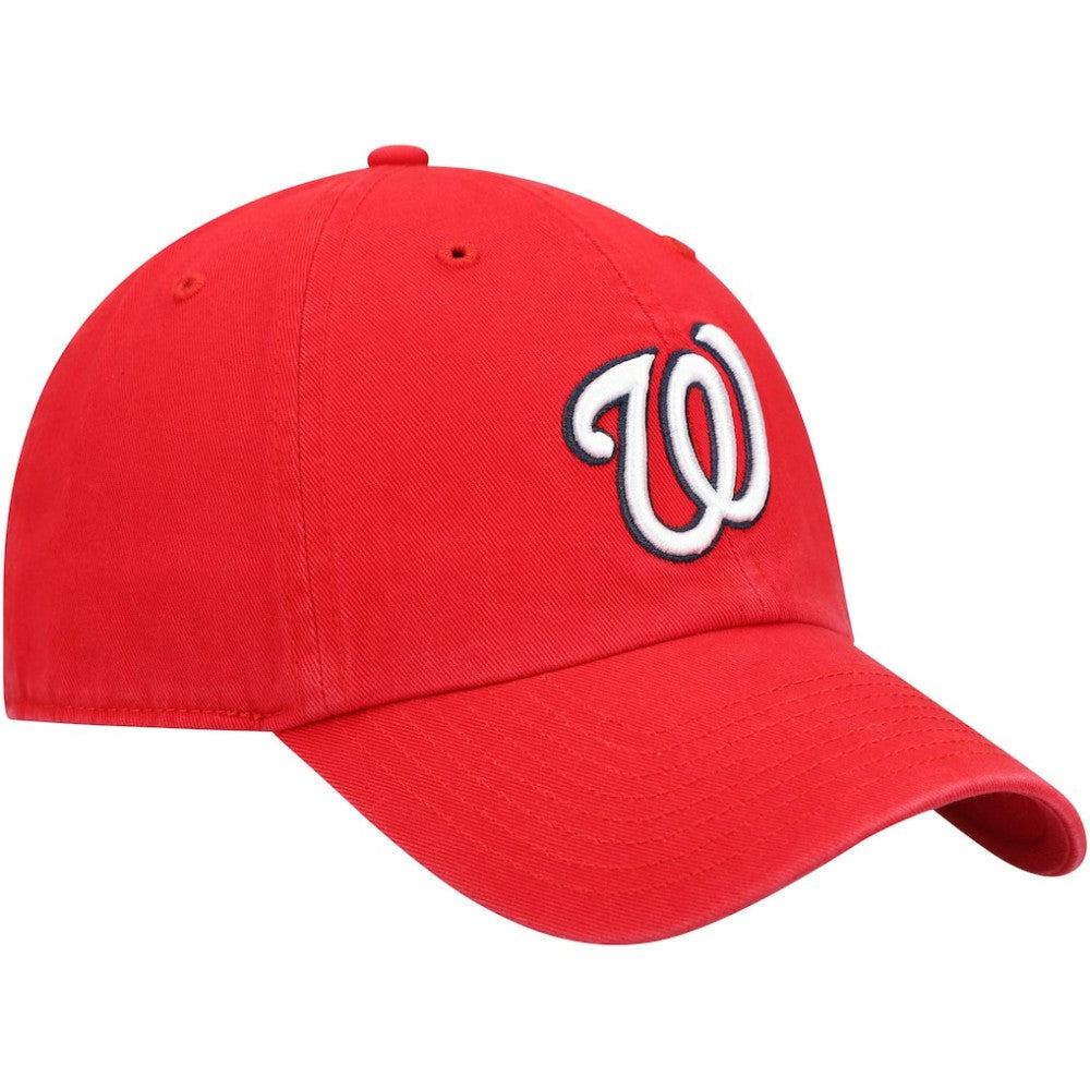 Washington Nationals '47 Clean Up Adjustable Hat - Red - 47 brand Discount