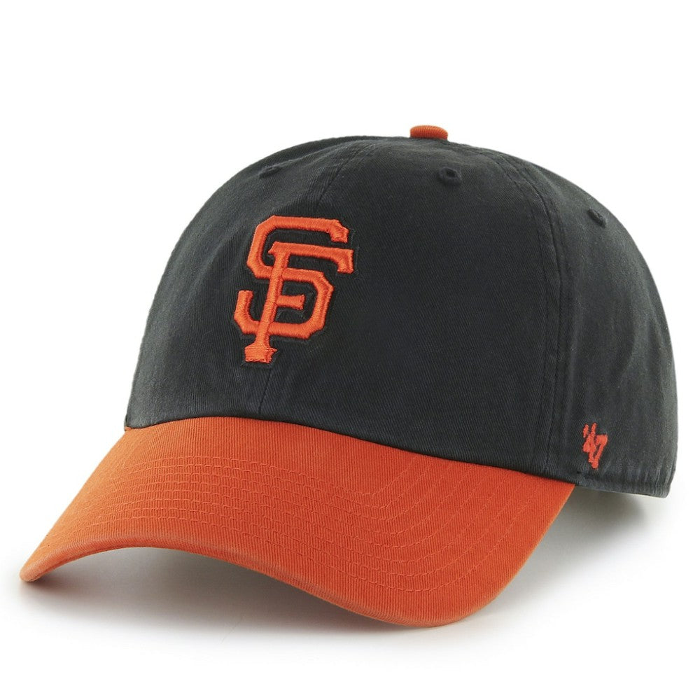 San Francisco Giants '47 Clean Up Adjustable Hat - Black - 47 brand Discount