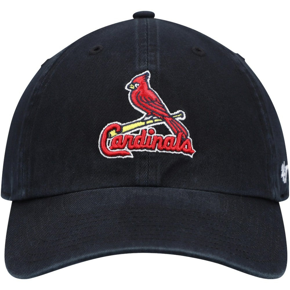 St. Louis Cardinals '47 Clean Up Adjustable Hat - Black - 47 brand Discount