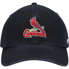 St. Louis Cardinals '47 Clean Up Adjustable Hat - Black - 47 brand Discount