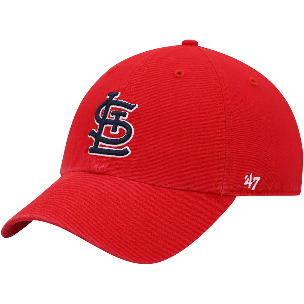 St. Louis Cardinals '47 Game Clean Up Adjustable Hat - Red - 47 brand on Sale