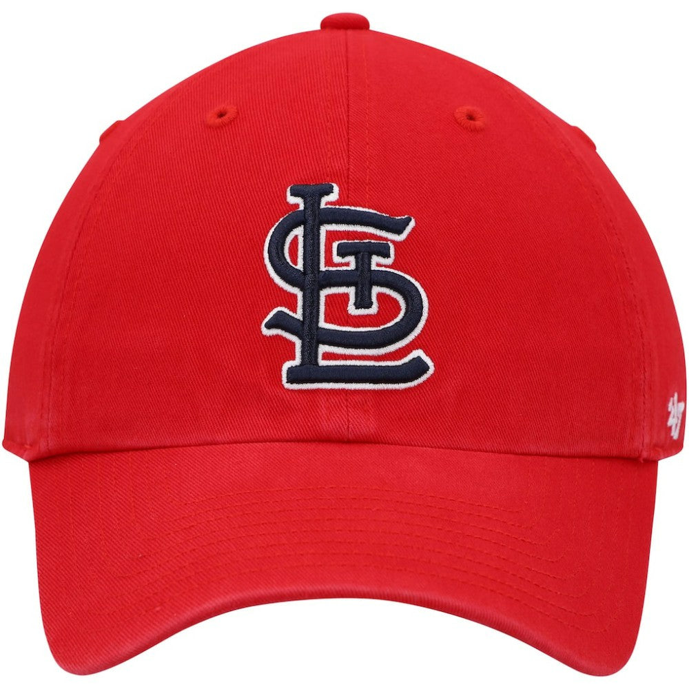 St. Louis Cardinals '47 Game Clean Up Adjustable Hat - Red - 47 brand on Sale
