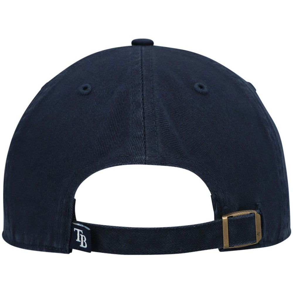 Tampa Bay Rays '47 Clean Up Adjustable Hat - Navy - 47 brand Lifestyle