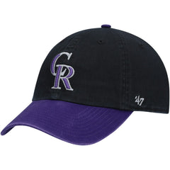 Colorado Rockies '47 Clean Up Adjustable Hat - Black - 47 brand Online