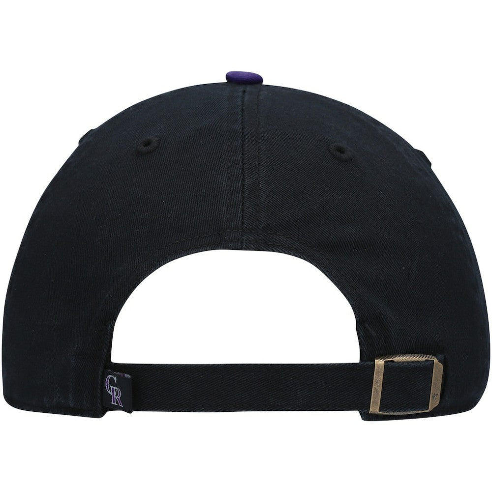 Colorado Rockies '47 Clean Up Adjustable Hat - Black - 47 brand Online