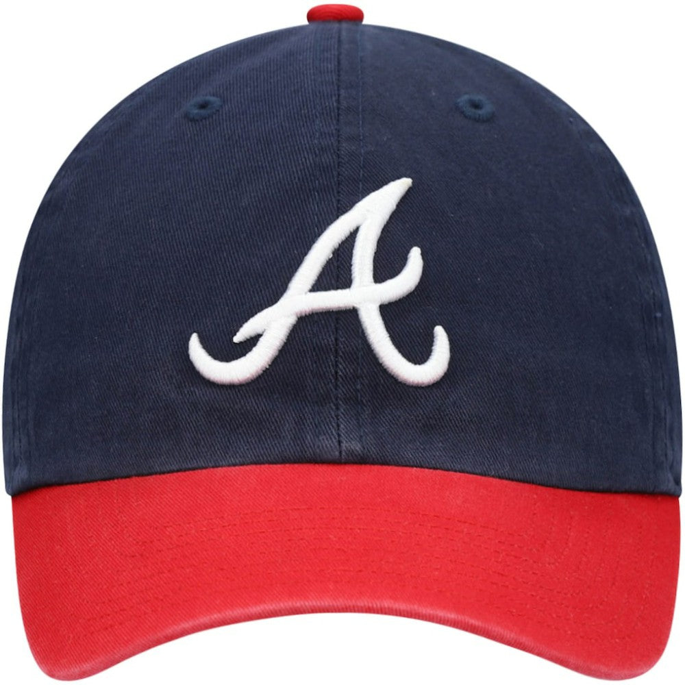 Atlanta Braves '47 Clean Up Adjustable Hat - Navy - 47 brand Discount