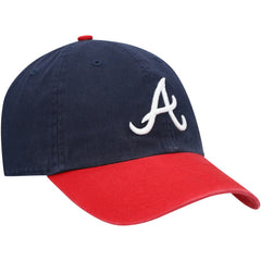 Atlanta Braves '47 Clean Up Adjustable Hat - Navy - 47 brand Discount