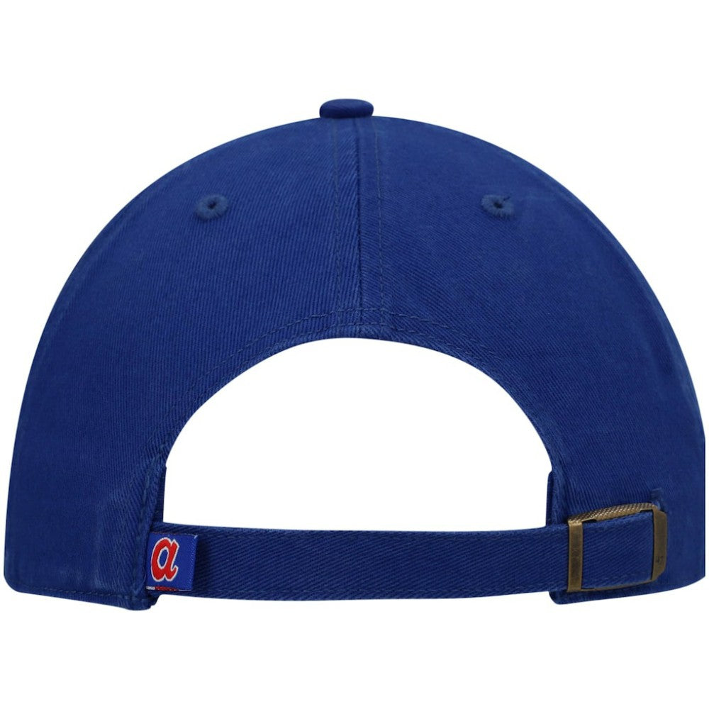 Atlanta Braves '47 1972 Logo Cooperstown Collection Clean Up Adjustable Hat - Royal - 47 brand Discount
