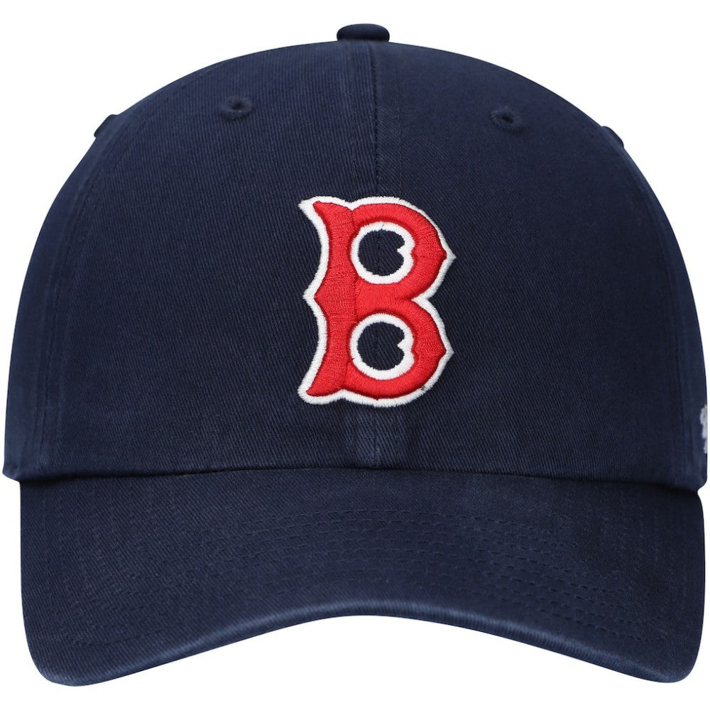 Boston Red Sox '47 1946 Logo Cooperstown Collection Clean Up Adjustable Hat - Navy - 47 brand on Sale