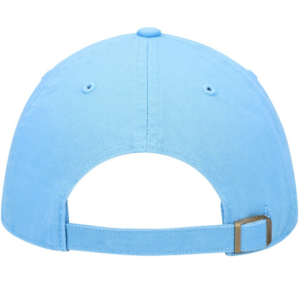 Chicago Cubs '47 Logo Cooperstown Collection Clean Up Adjustable Hat - Light Blue - 47 brand Sale
