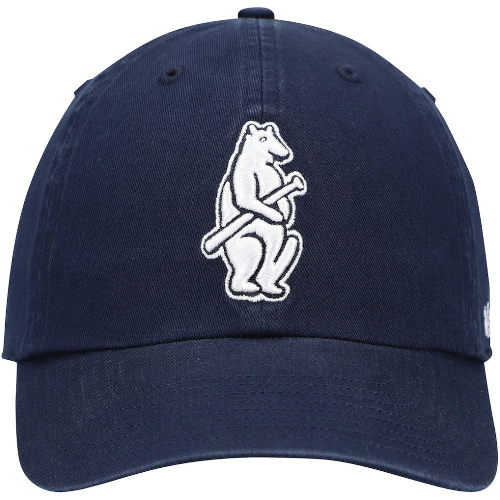 Chicago Cubs '47 1914 Logo Cooperstown Collection Clean Up Adjustable Hat - Navy - 47 brand Discount
