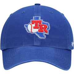 Texas Rangers '47 Team Logo Cooperstown Collection Clean Up Adjustable Hat - Royal - 47 brand on Sale
