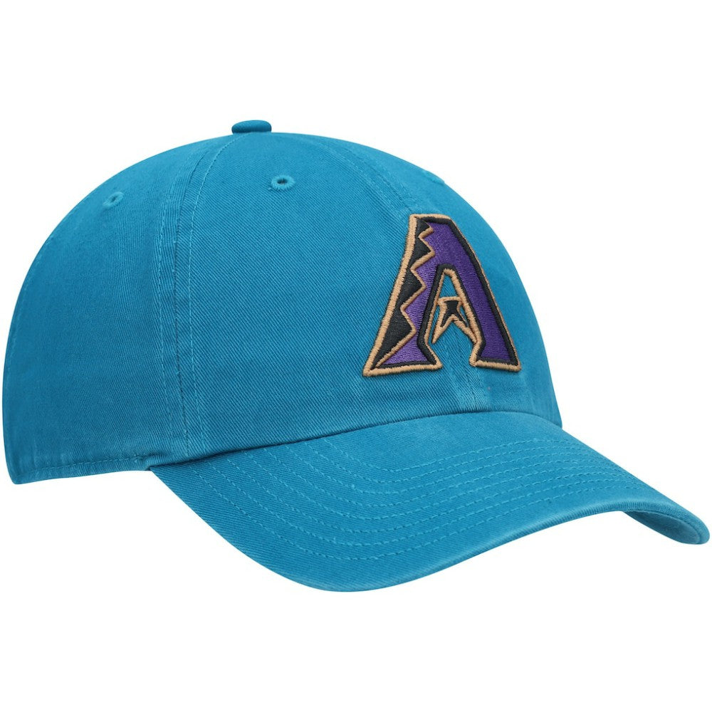 Arizona Diamondbacks '47 Logo Cooperstown Collection Clean Up Adjustable Hat - Teal - 47 brand Sale