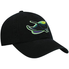 Tampa Bay Rays '47 2000 Logo Cooperstown Collection Clean Up Adjustable Hat - Black - 47 brand Discount