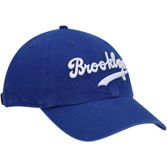 Brooklyn Dodgers '47 Logo Cooperstown Collection Clean Up Adjustable Hat - Royal - 47 brand Sale