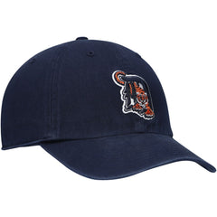 Detroit Tigers '47 Logo Cooperstown Collection Clean Up Adjustable Hat - Navy - 47 brand Lifestyle