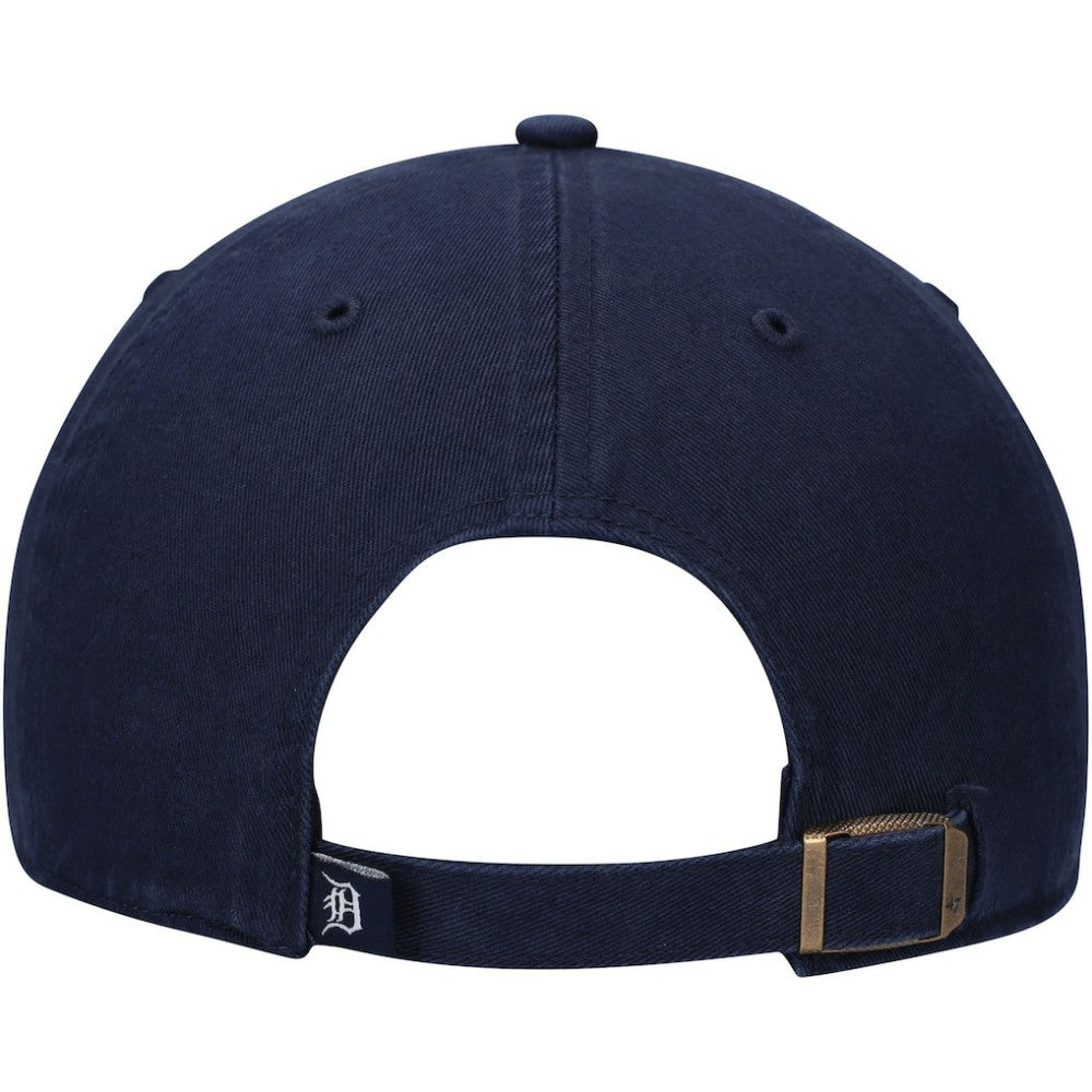 Detroit Tigers '47 Logo Cooperstown Collection Clean Up Adjustable Hat - Navy - 47 brand Lifestyle