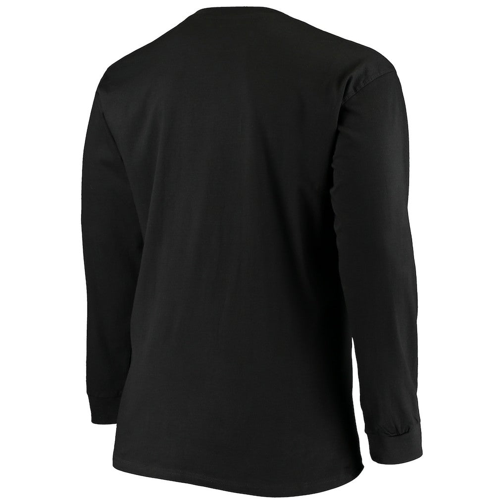 Fanatics Jacksonville Jaguars Big & Tall Color Pop Long Sleeve T-Shirt Black
