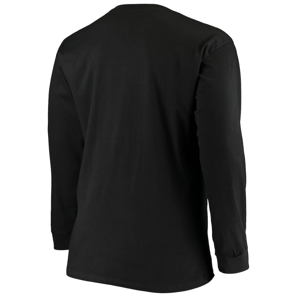 Fanatics Jacksonville Jaguars Big & Tall Color Pop Long Sleeve T-Shirt Black