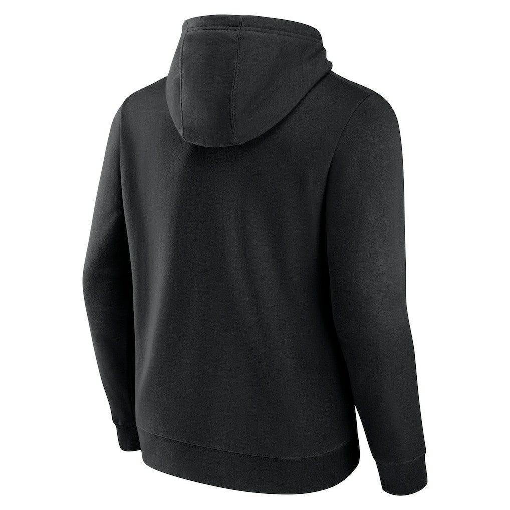 Jacksonville Jaguars Primary Logo Fitted Pullover Hoodie Black