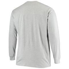 Fanatics New Orleans Saints Big & Tall Practice Long Sleeve T-Shirt Heathered Gray