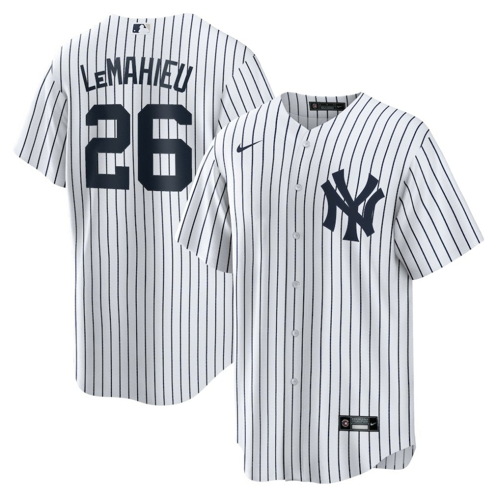DJ LeMahieu New York Yankees Nike Home Replica Jersey - White - Nike Online