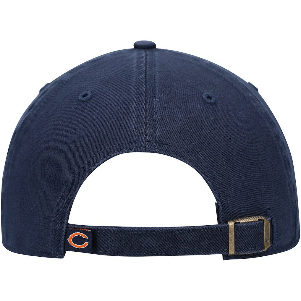47 brand Chicago Bears '47 Primary Alternate Logo Clean Up Adjustable Hat Navy