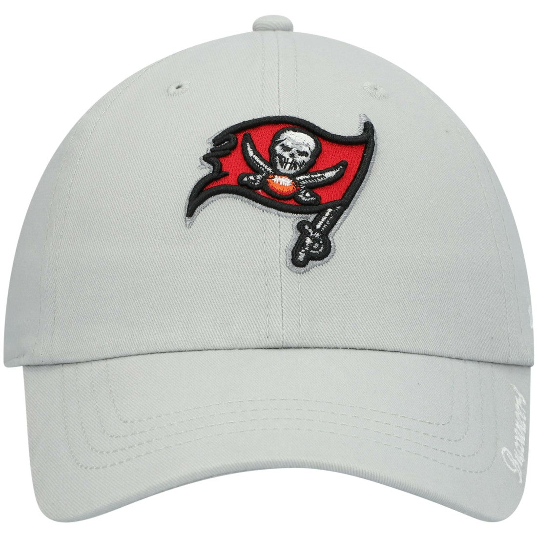 47 brand Tampa Bay Buccaneers '47 Women's Miata Clean Up Primary Adjustable Hat Pewter