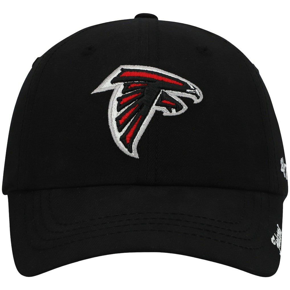 47 brand Atlanta Falcons '47 Women's Miata Clean Up Primary Adjustable Hat Black