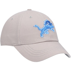 47 brand Detroit Lions '47 Women's Miata Clean Up Primary Adjustable Hat Silver