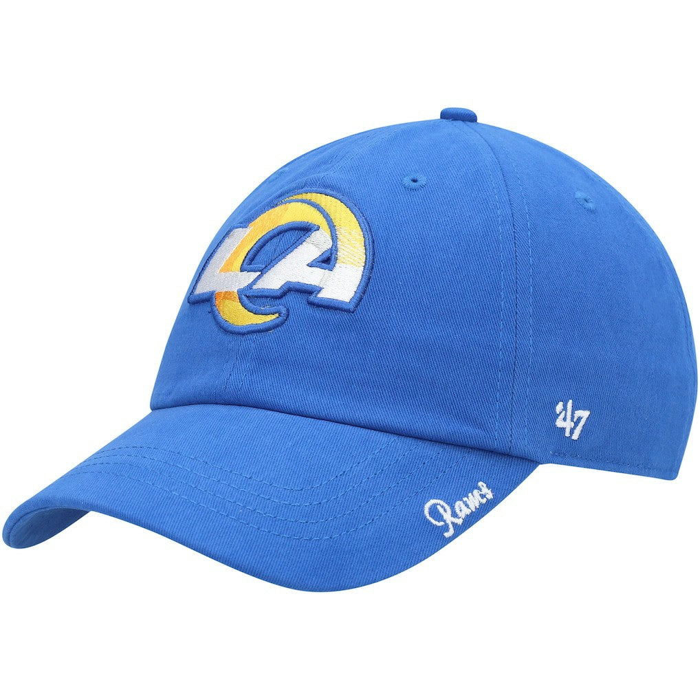 47 brand Los Angeles Rams '47 Women's Miata Clean Up Primary Adjustable Hat Royal