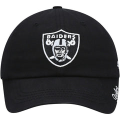 47 brand Las Vegas Raiders '47 Women's Miata Clean Up Primary Adjustable Hat Black