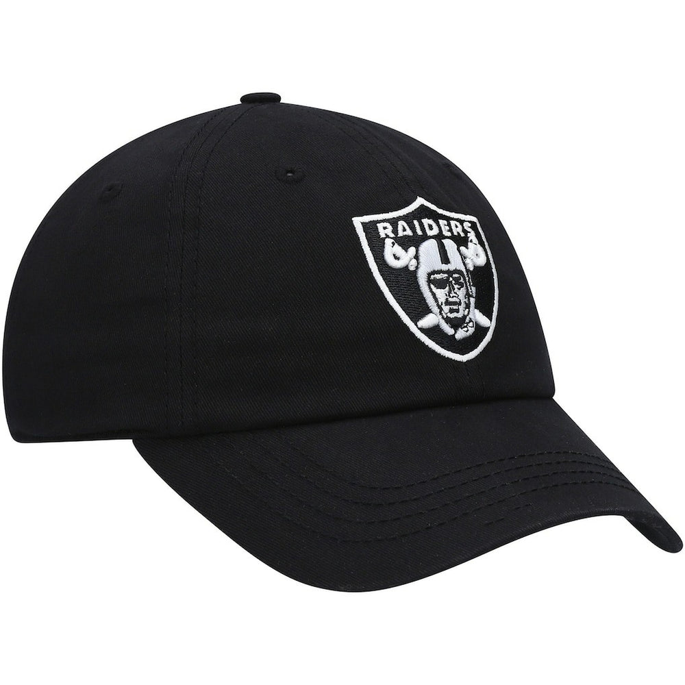 47 brand Las Vegas Raiders '47 Women's Miata Clean Up Primary Adjustable Hat Black