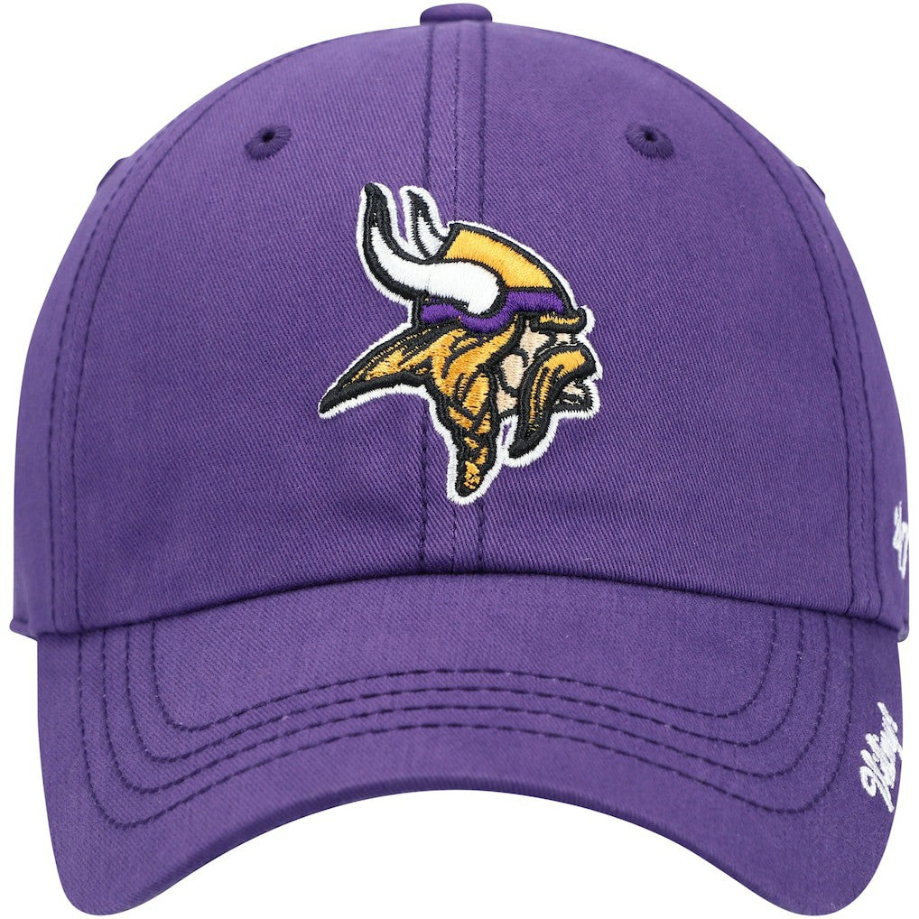 47 brand Minnesota Vikings '47 Women's Miata Clean Up Primary Adjustable Hat Purple