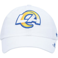 47 brand Los Angeles Rams '47 Women's Miata Clean Up Logo Adjustable Hat White