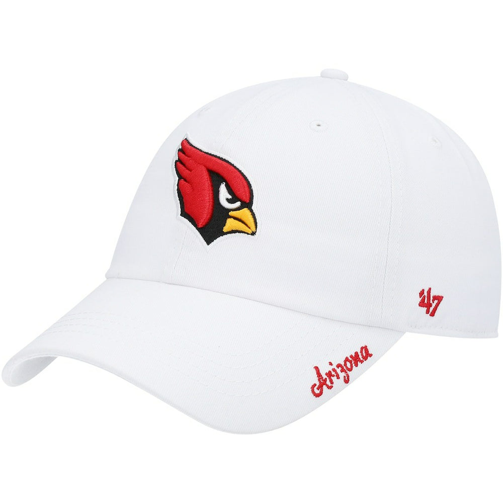 47 brand Arizona Cardinals '47 Women's Miata Clean Up Logo Adjustable Hat White