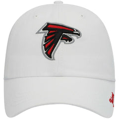 47 brand Atlanta Falcons '47 Women's Miata Clean Up Logo Adjustable Hat White