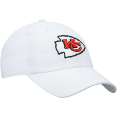47 brand Kansas City Chiefs '47 Women's Miata Clean Up Logo Adjustable Hat White