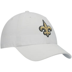 47 brand New Orleans Saints '47 Women's Miata Clean Up Logo Adjustable Hat White