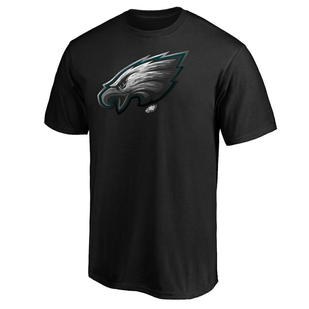 Philadelphia Eagles Midnight Mascot Team Logo T-Shirt Black
