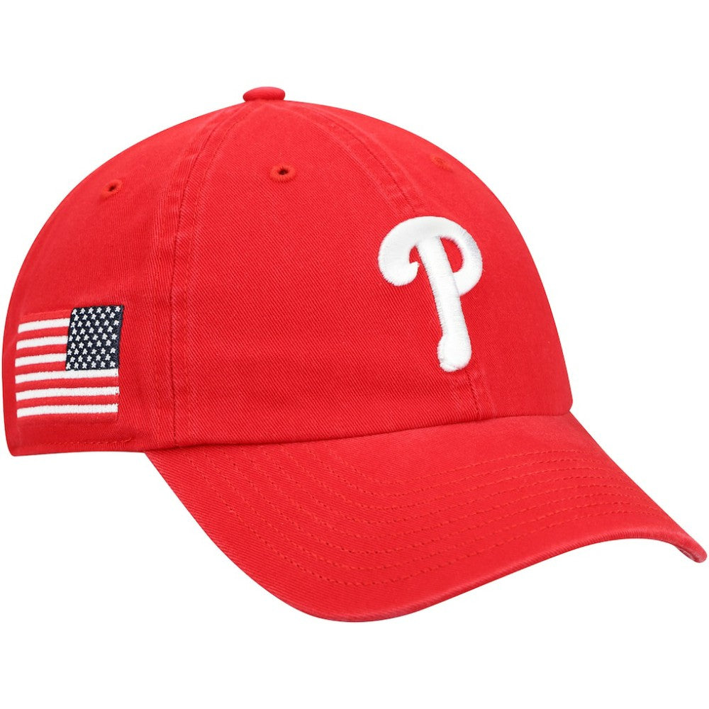 Philadelphia Phillies '47 Heritage Clean Up Adjustable Hat - Red - 47 brand Online