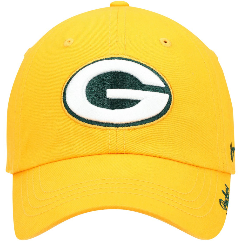 47 brand Green Bay Packers '47 Women's Miata Clean Up Secondary Adjustable Hat Gold