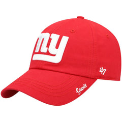 47 brand New York Giants '47 Women's Miata Clean Up Secondary Adjustable Hat Red